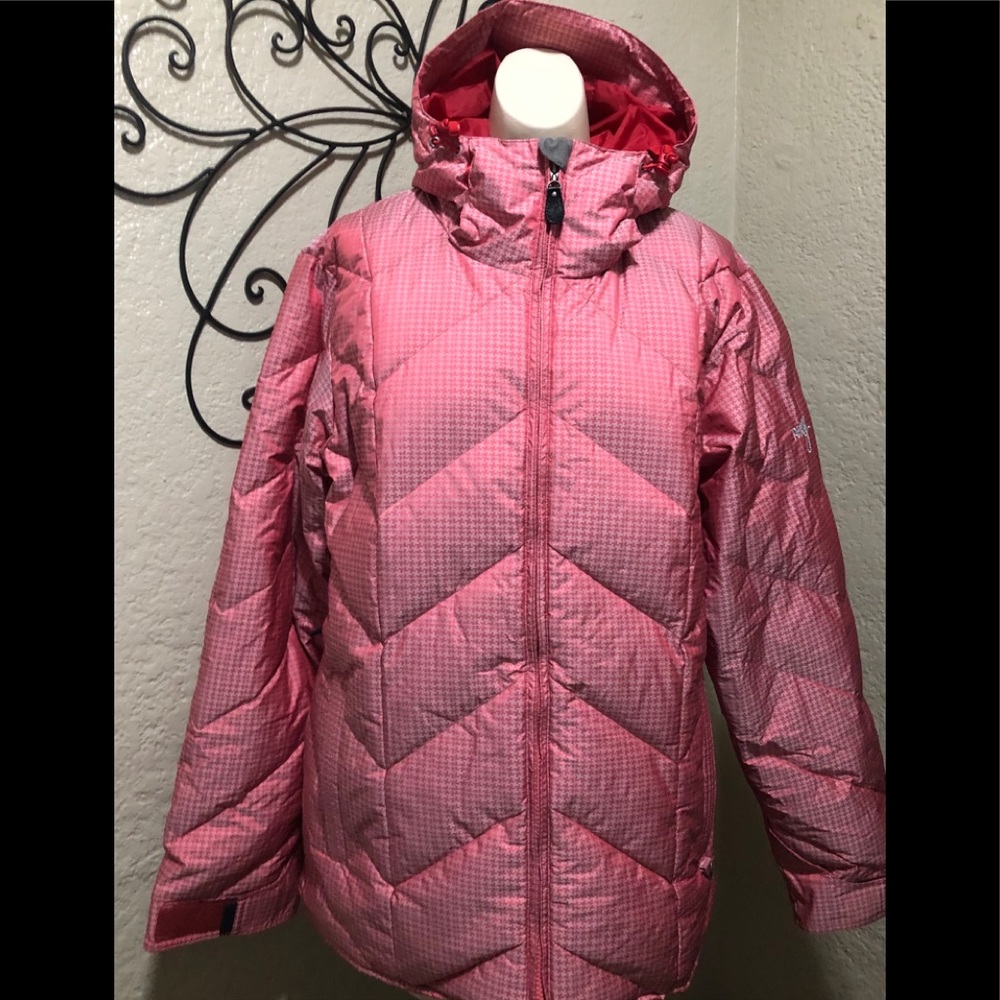Roxy White Duck Down Jacket- Women's X Large